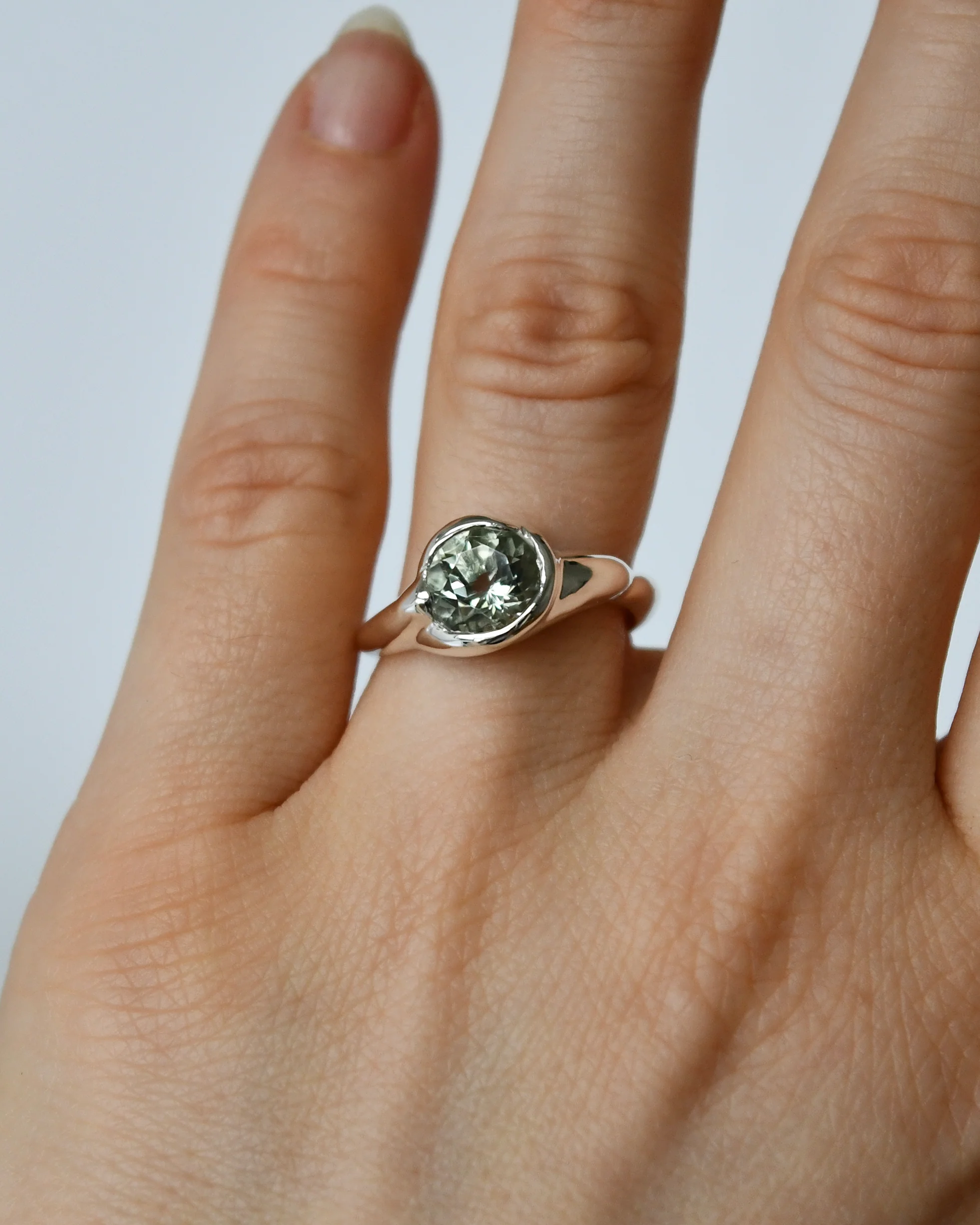 CURRENT SOLITAIRE | GREEN QUARTZ - Image 7