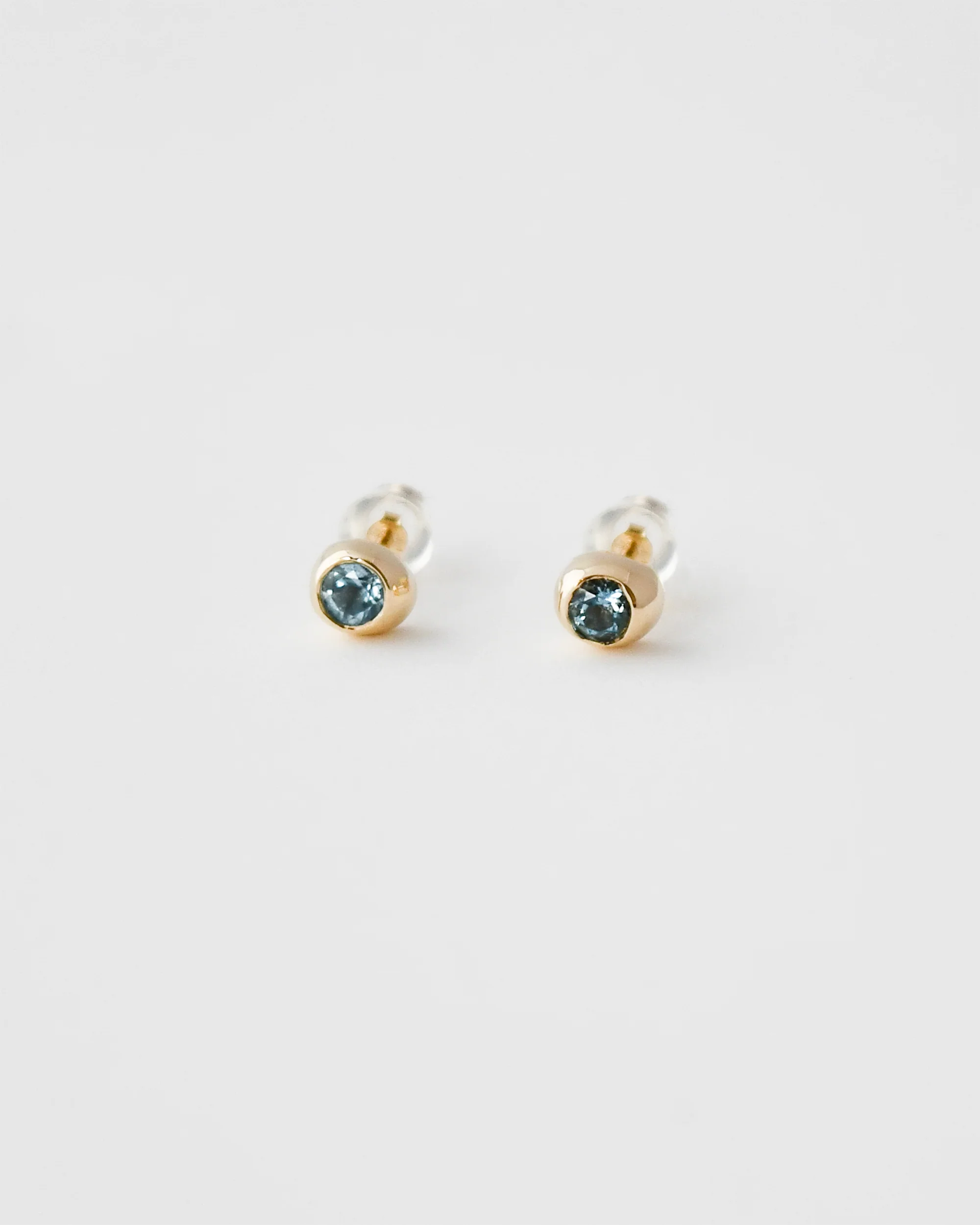 DEW DROP STUDS | AQUAMARINE | SAMPLE - Image 7
