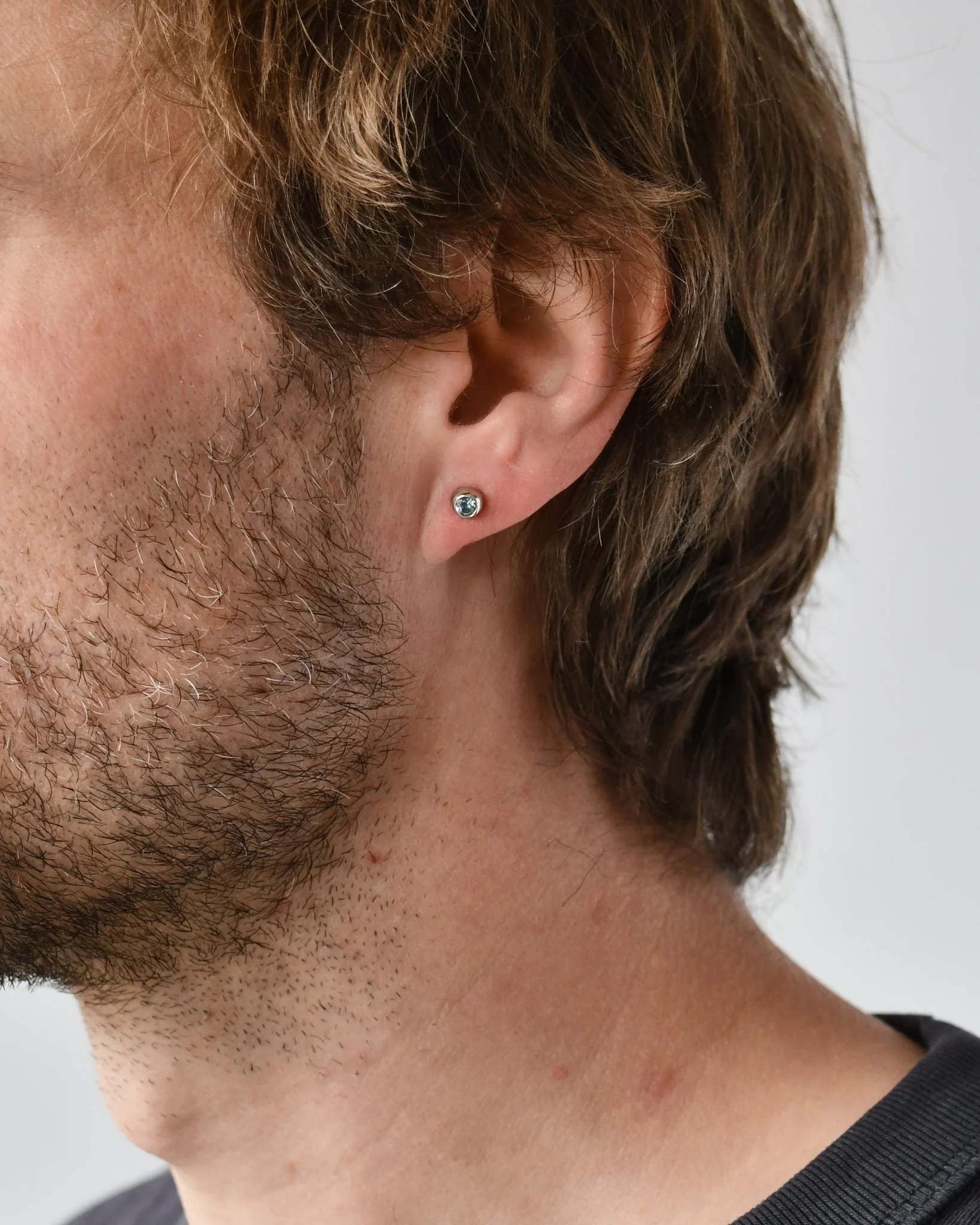 DEW DROP STUDS | AQUAMARINE | SAMPLE - Image 8