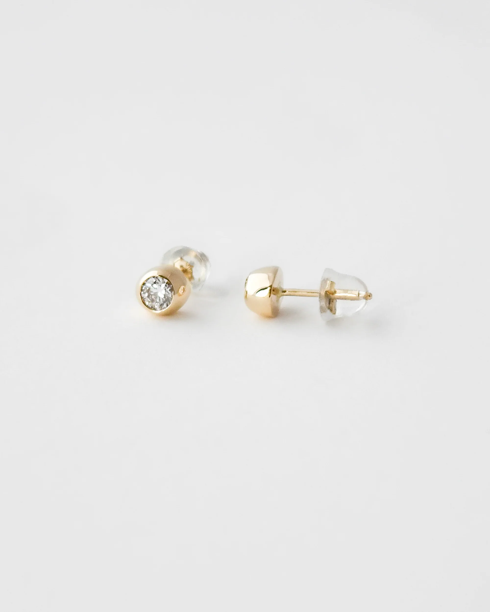 DEW DROP STUDS | DIAMOND - Image 4