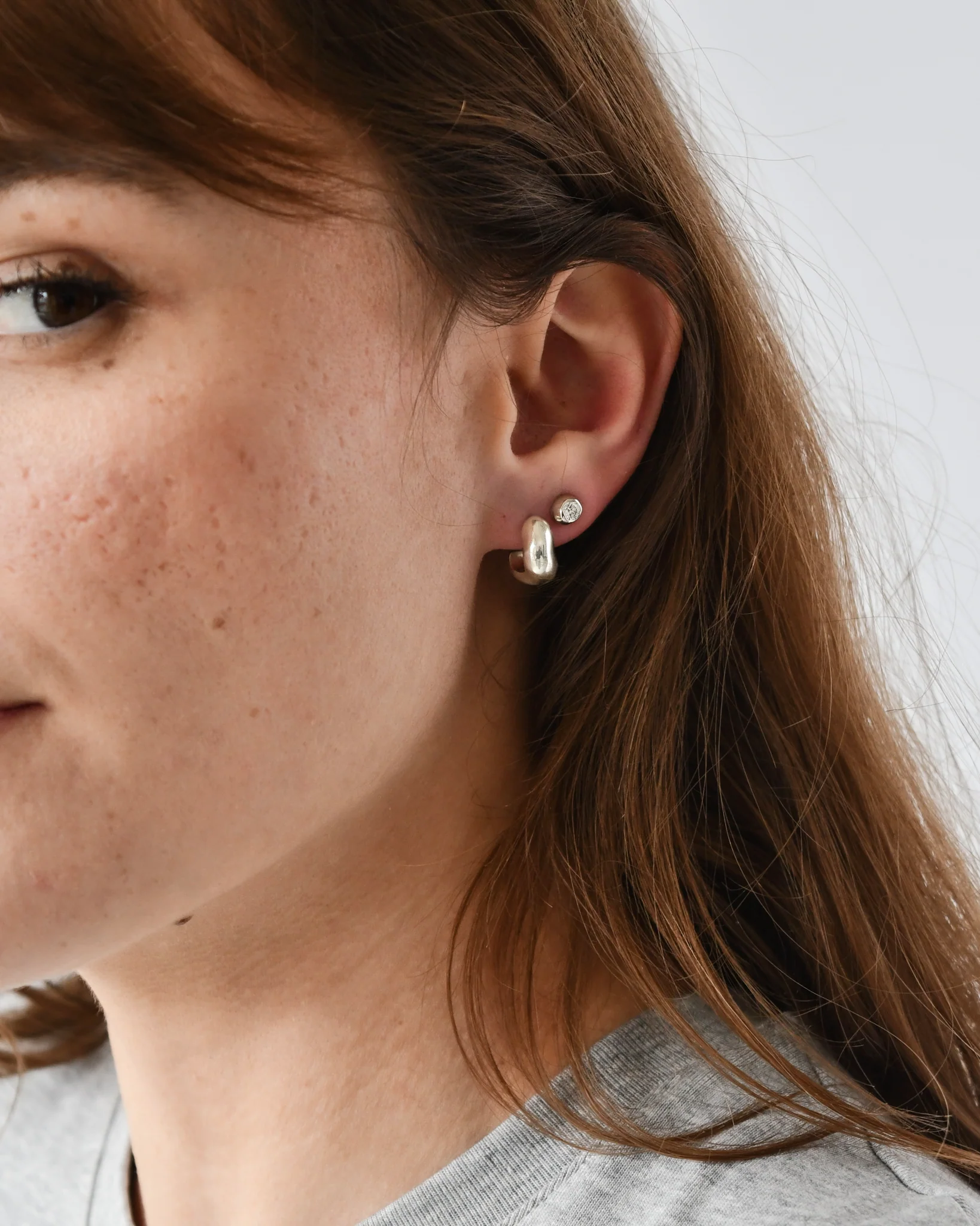 DEW DROP STUDS | DIAMOND - Image 8