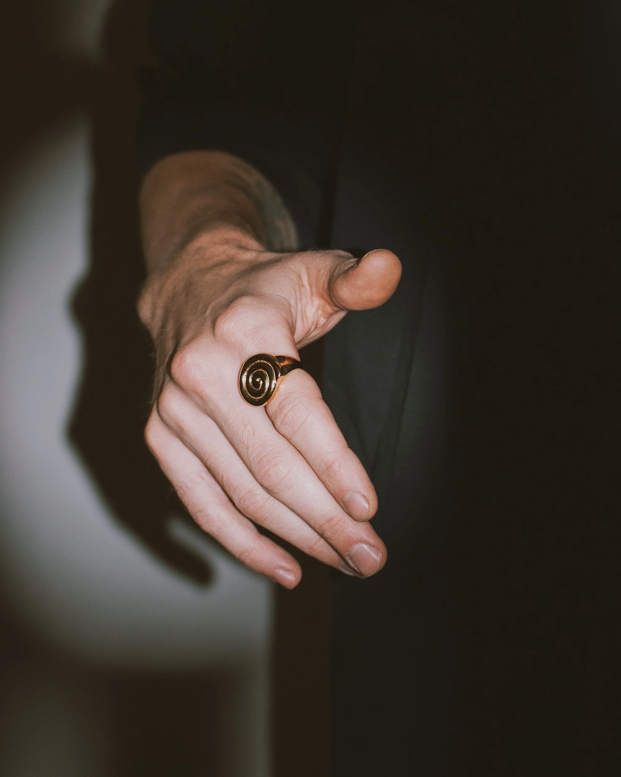EXISTENTIAL SWIRL RING | SAMPLE - Image 4