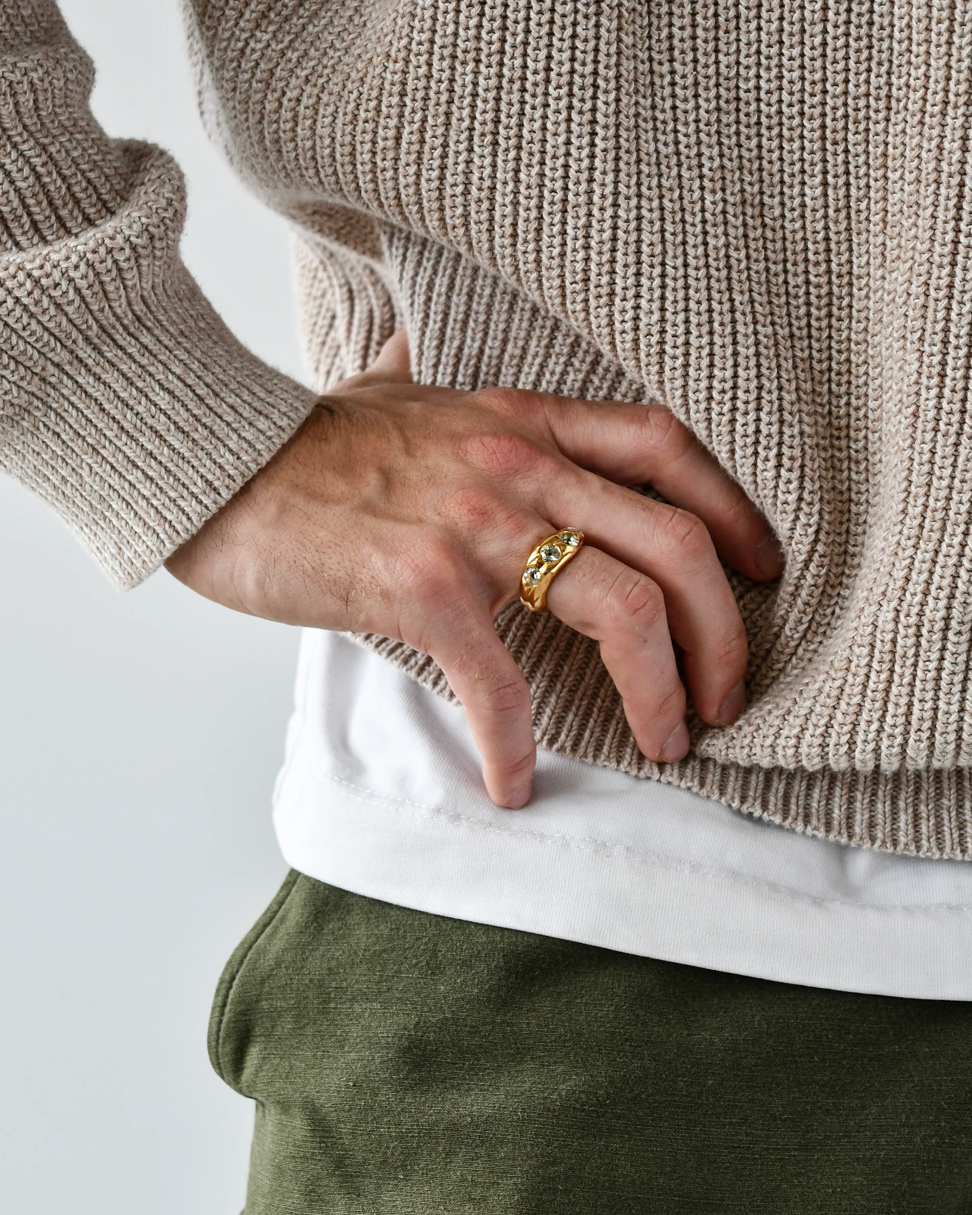 MAGMA RING | GREEN QUARTZ - Image 11