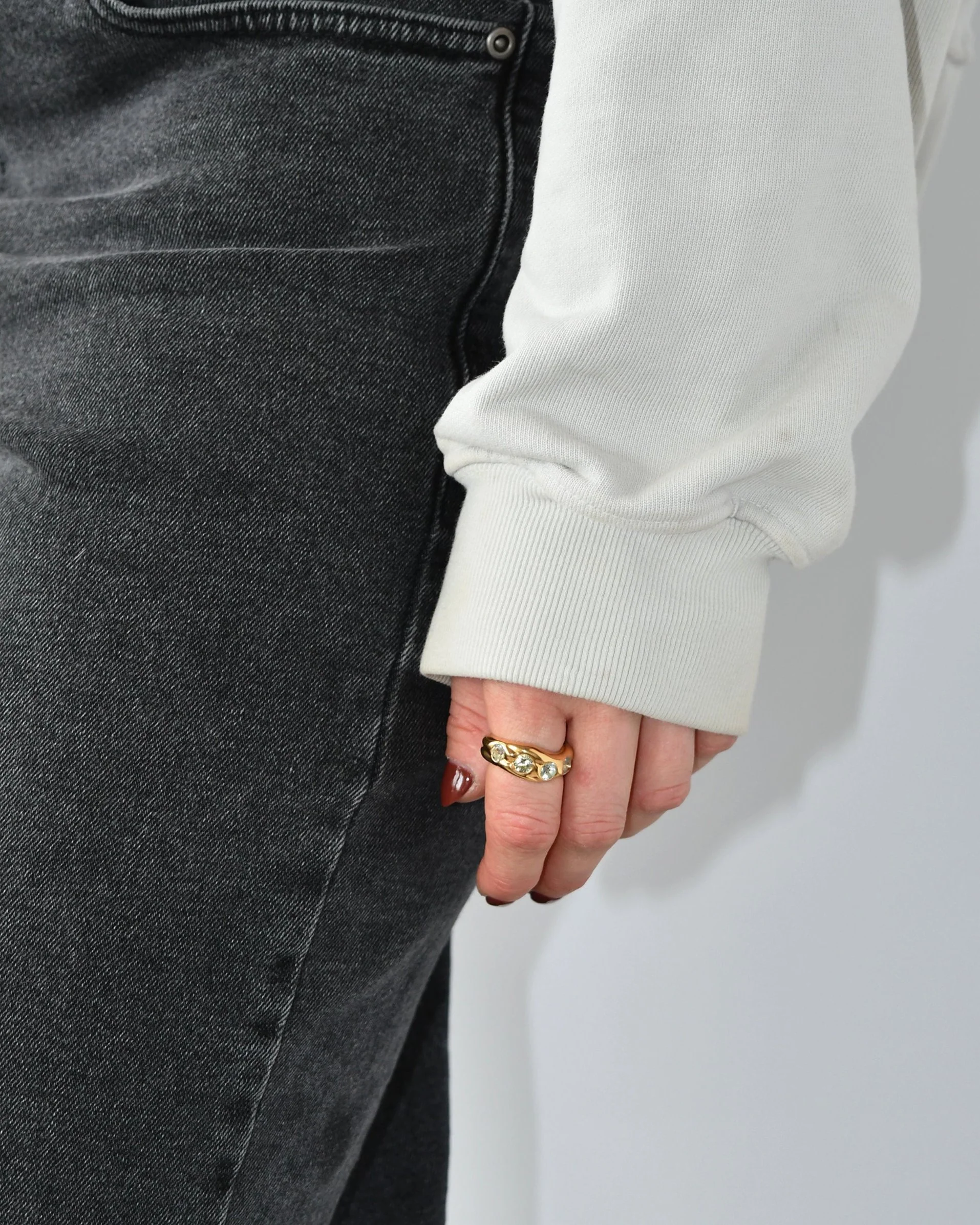 MAGMA RING | GREEN QUARTZ - Image 12