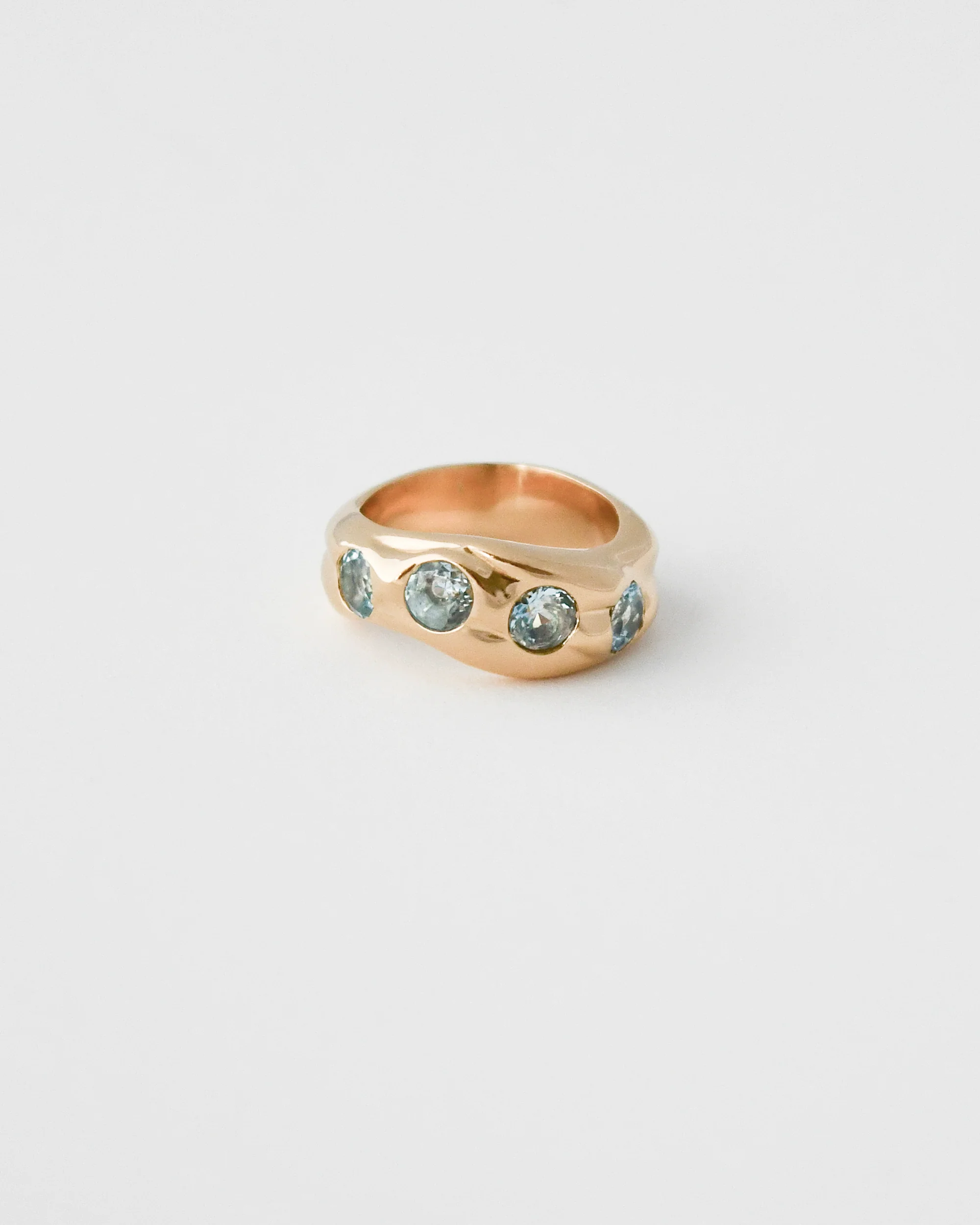 MAGMA RING | SKY BLUE TOPAZ | SAMPLE - Image 4