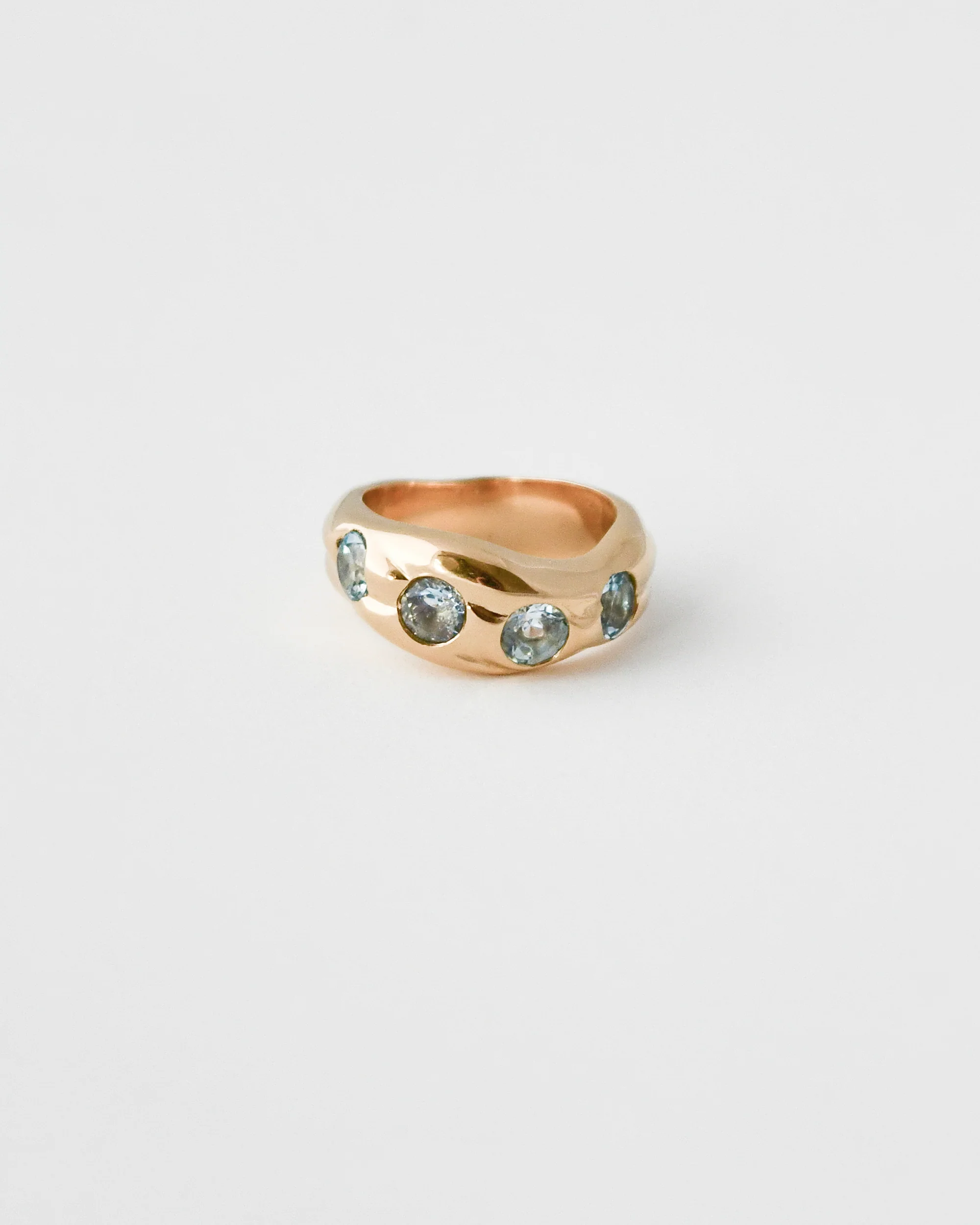 MAGMA RING | SKY BLUE TOPAZ | SAMPLE - Image 8