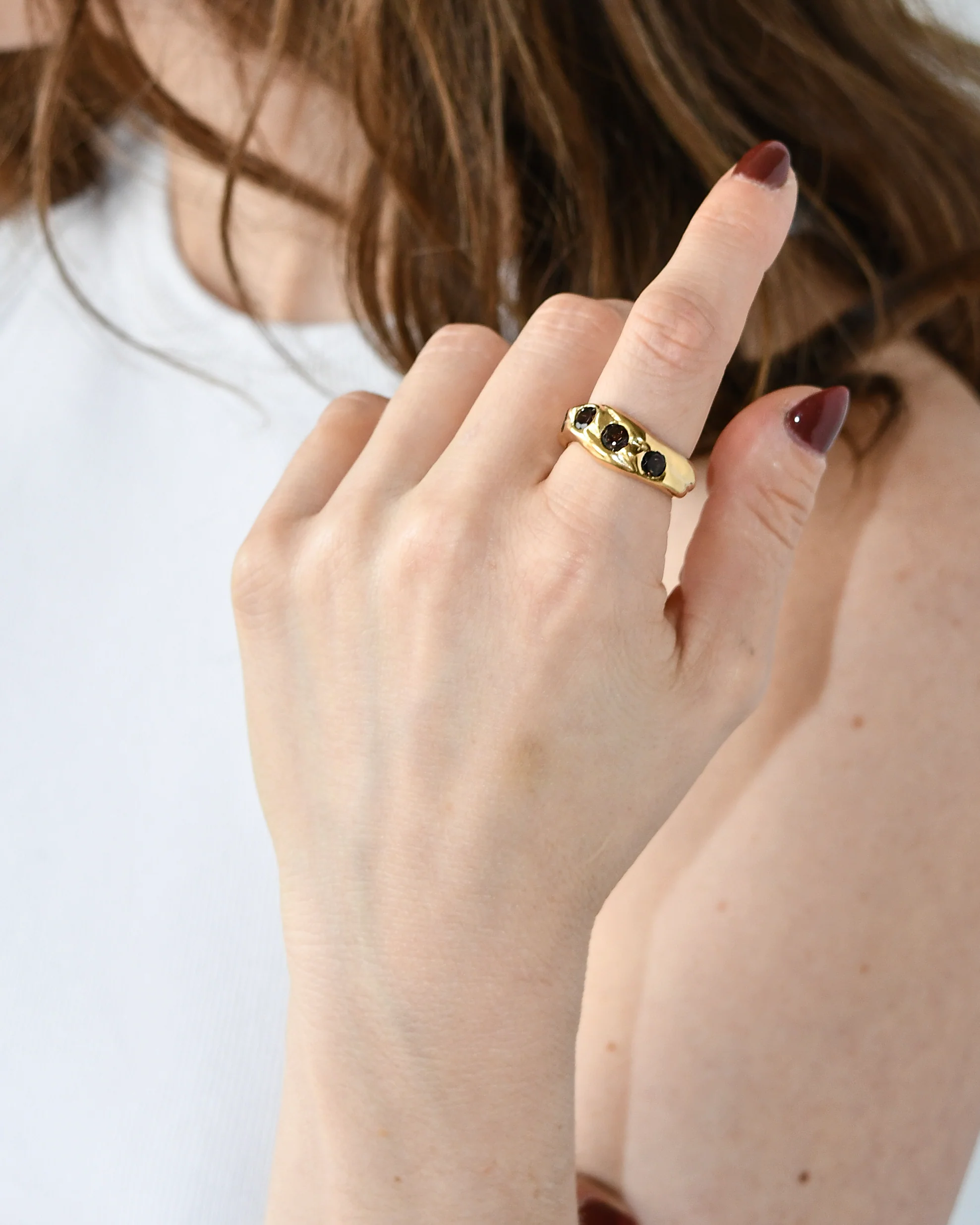 MAGMA RING | SMOKY QUARTZ | SAMPLE - Image 8