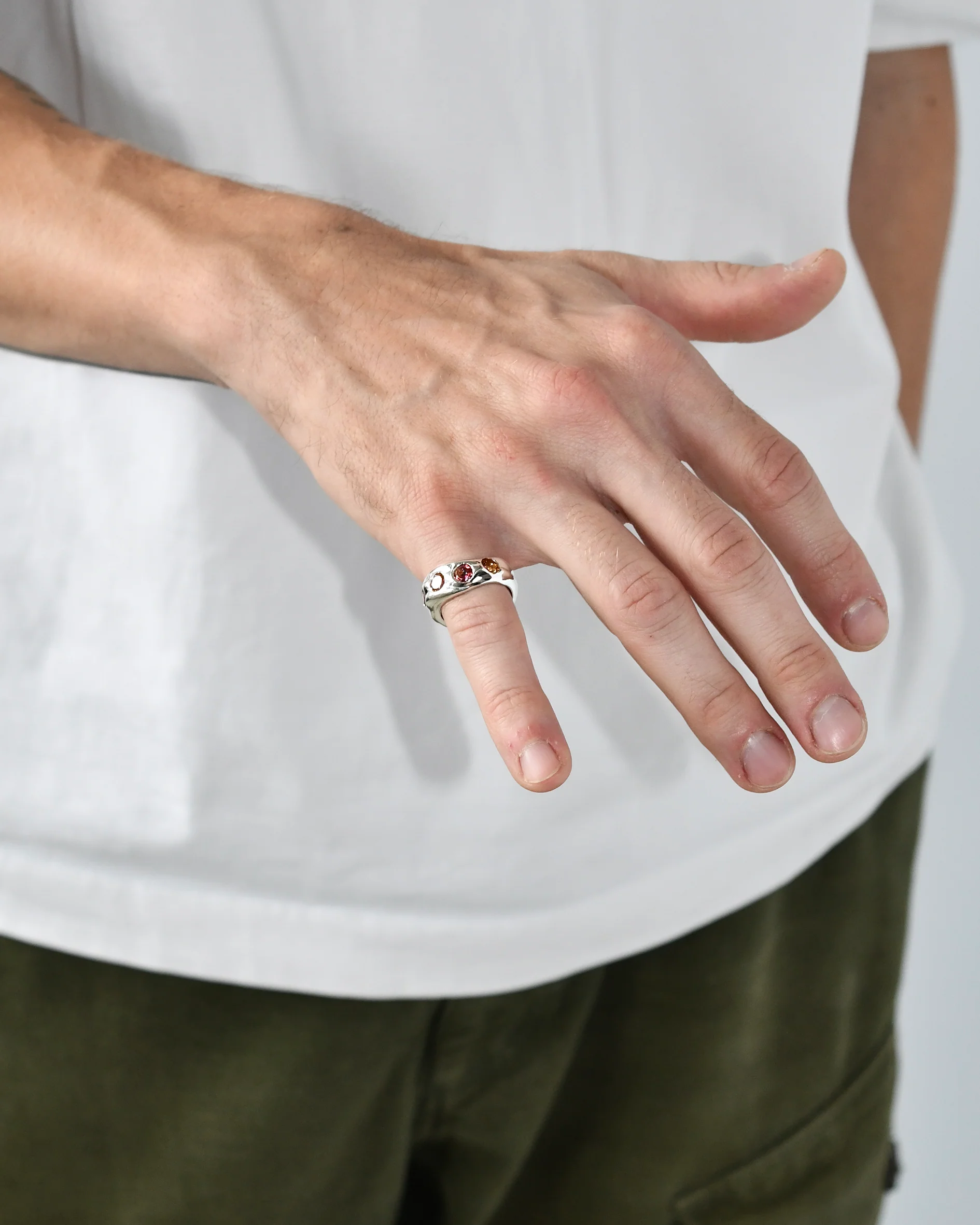 MAGMA RING | SUNRISE TOPAZ | SAMPLE - Image 6