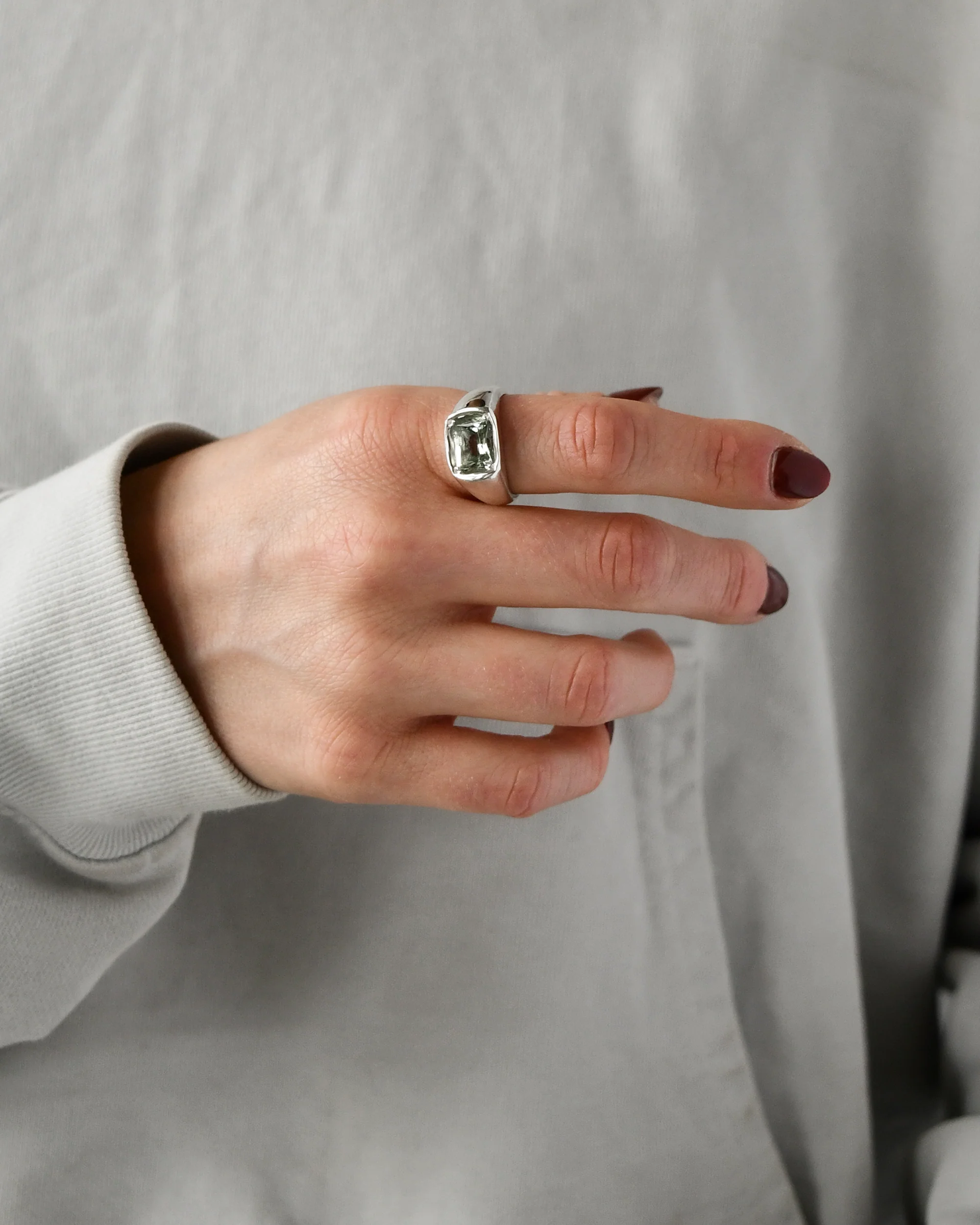 MUD RING | GREEN QUARTZ - Image 4