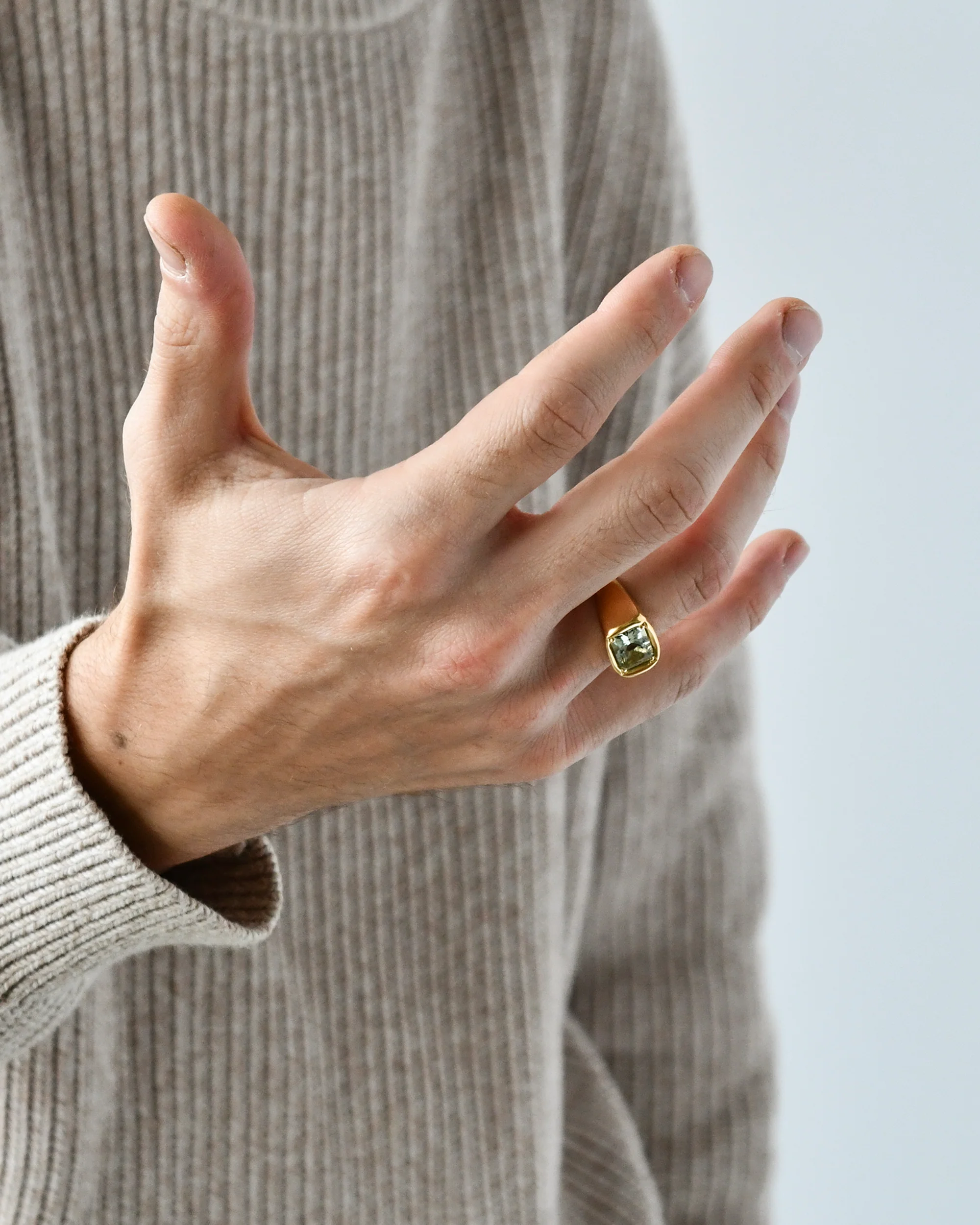 MUD RING | GREEN QUARTZ - Image 9