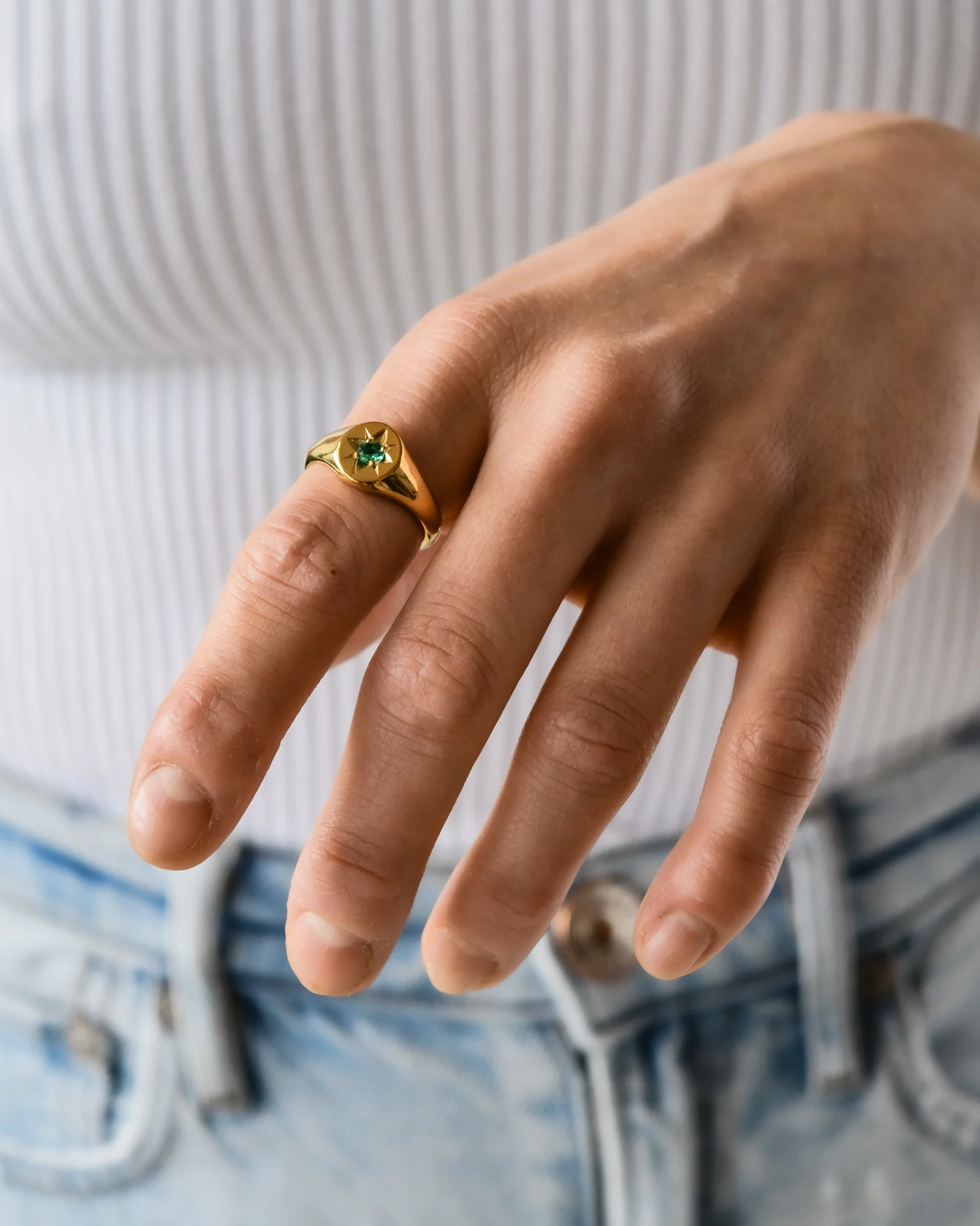 NOVA RING | EMERALD | SAMPLE - Image 8