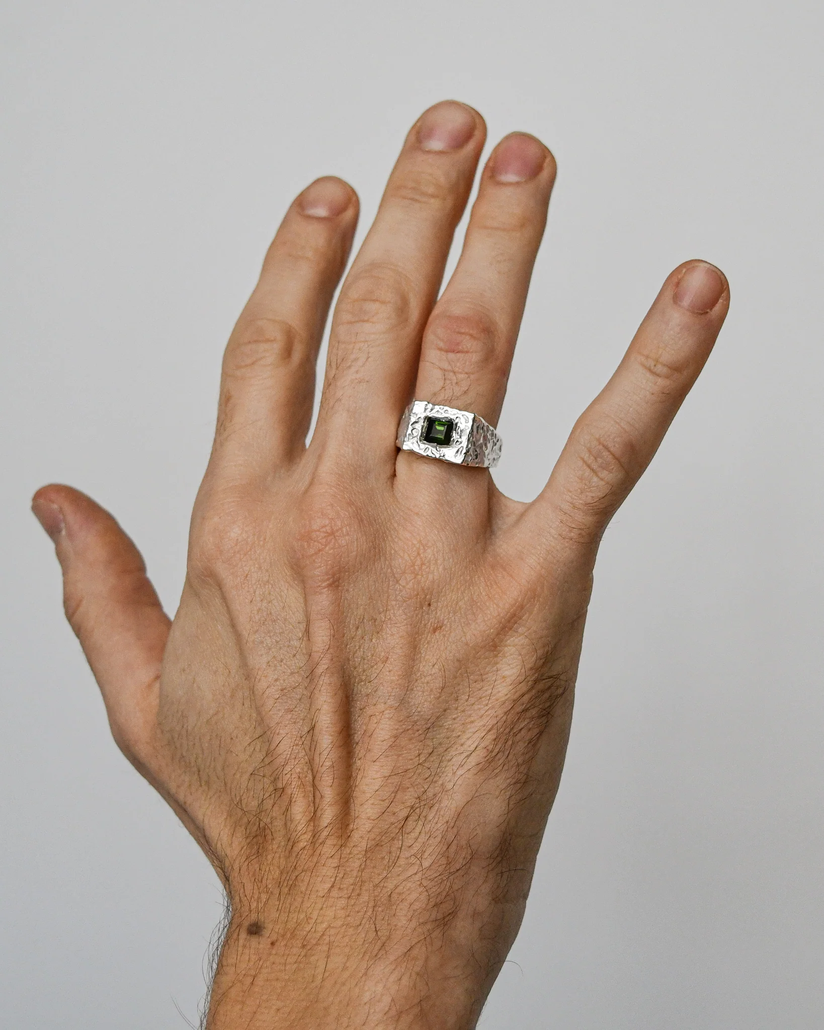 PUMICE SIGNET | GREEN TOURMALINE - Image 6