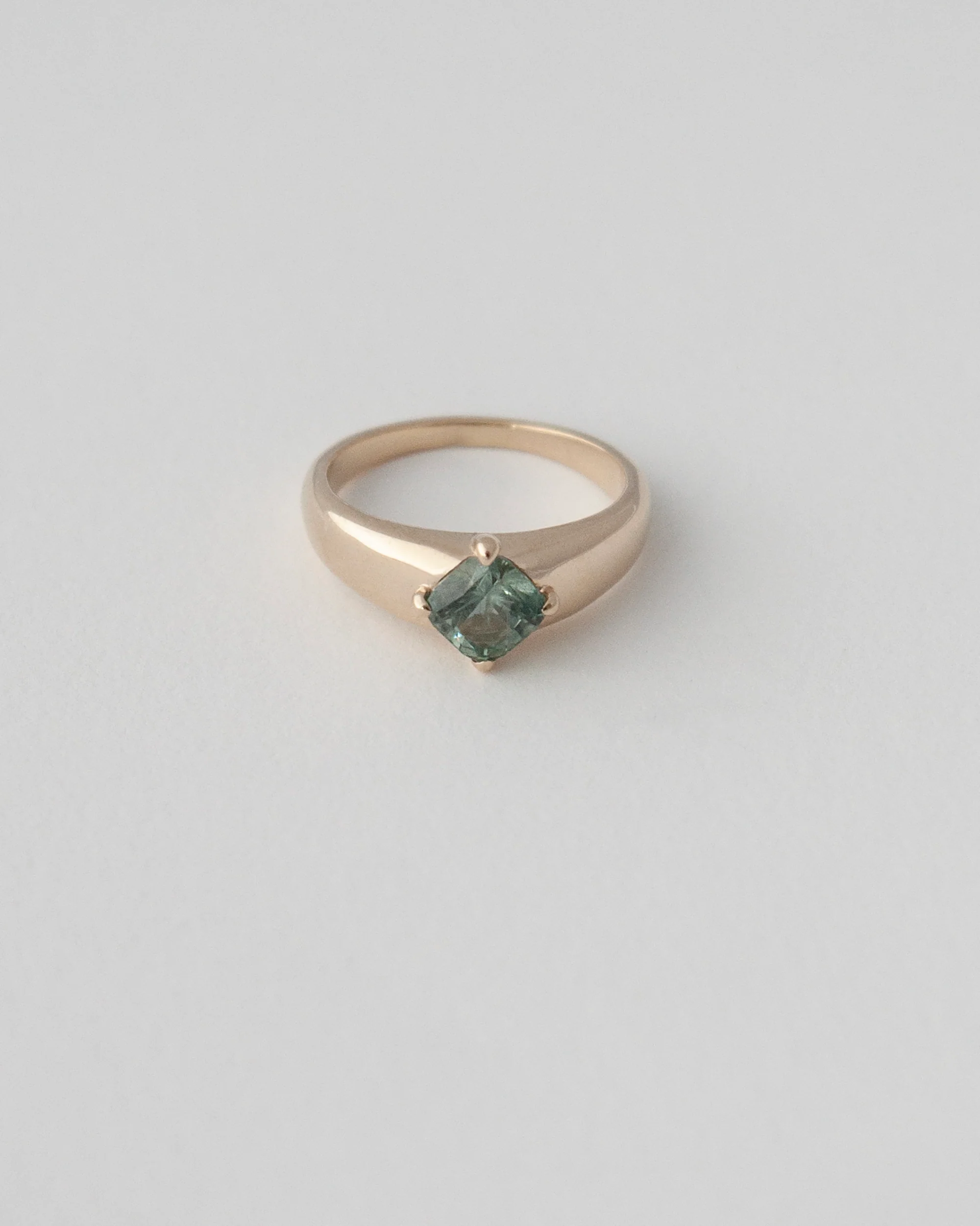 THE RENI RING | MINT GREEN MONTANA SAPPHIRE - Image 3