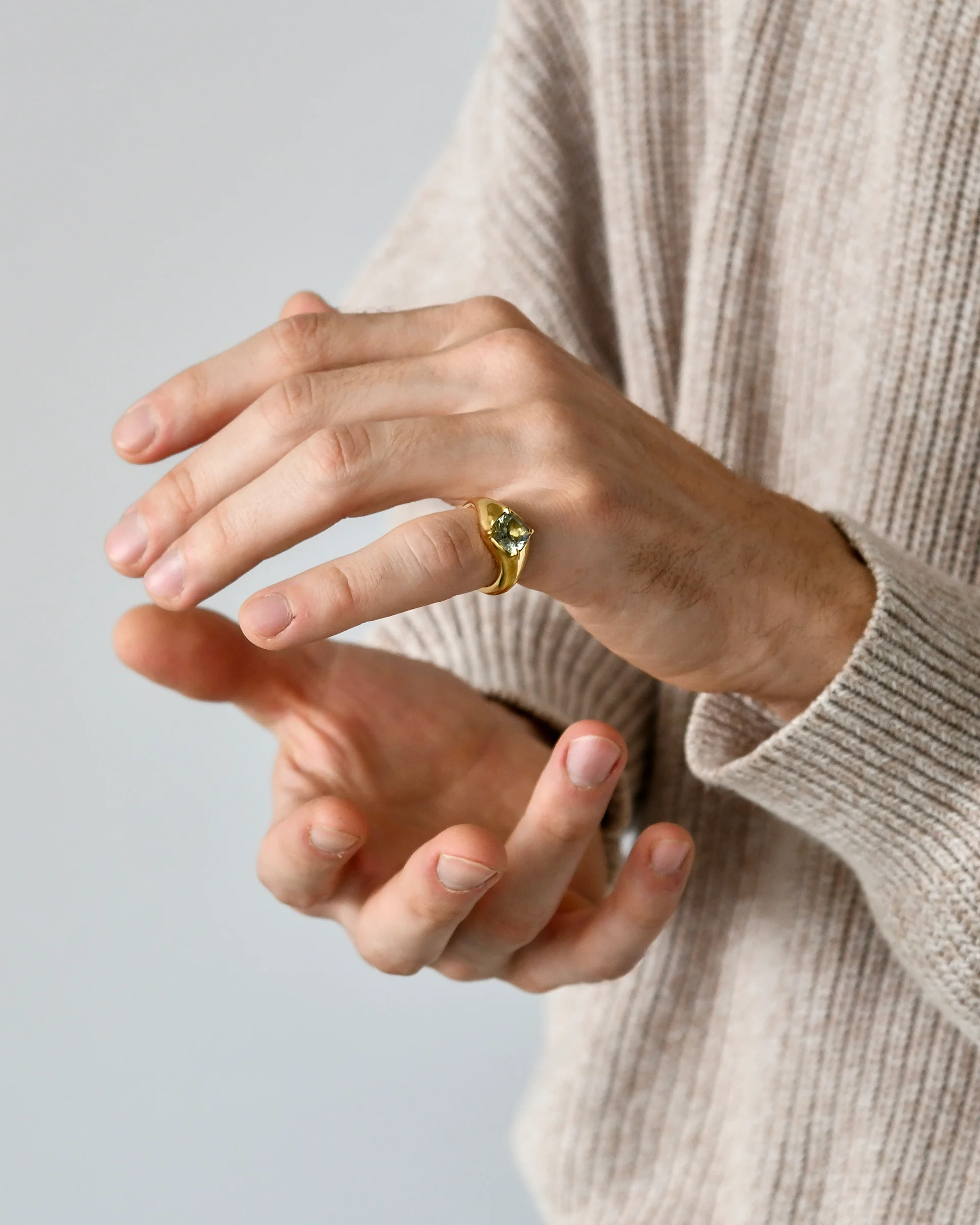 WHIRLPOOL RING | GREEN QUARTZ - Image 4